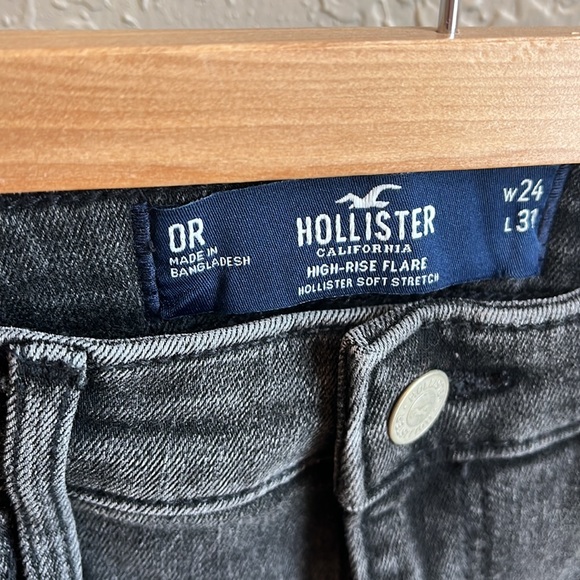 hollister flare high rish stretch jeans - Picture 3 of 3
